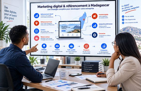 Agence marketing digital Madagascar et agence de référencement à Madagascar : développez votre visibilité en ligne